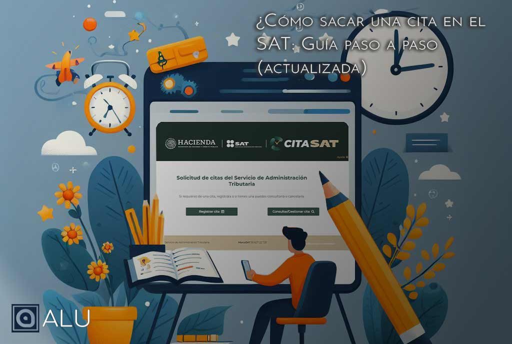 Cómo sacar una cita en el SAT Guía paso a paso Blog ALU