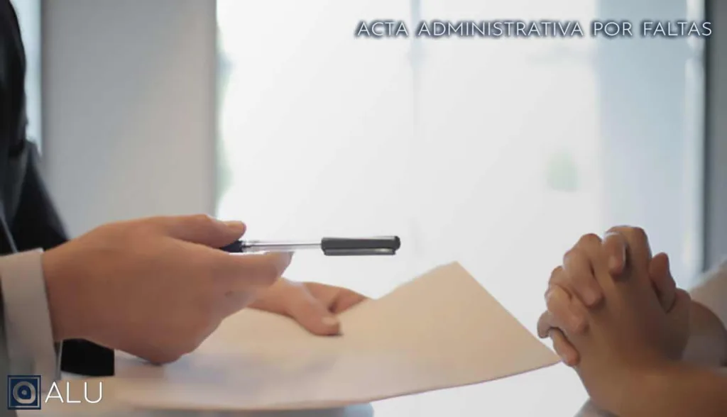 acta administrativa