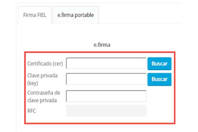 firma la solicitud con tu e.firma