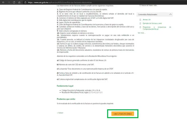 verificacion sat