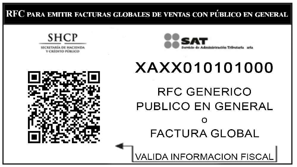 RFC generico XAXX010101000