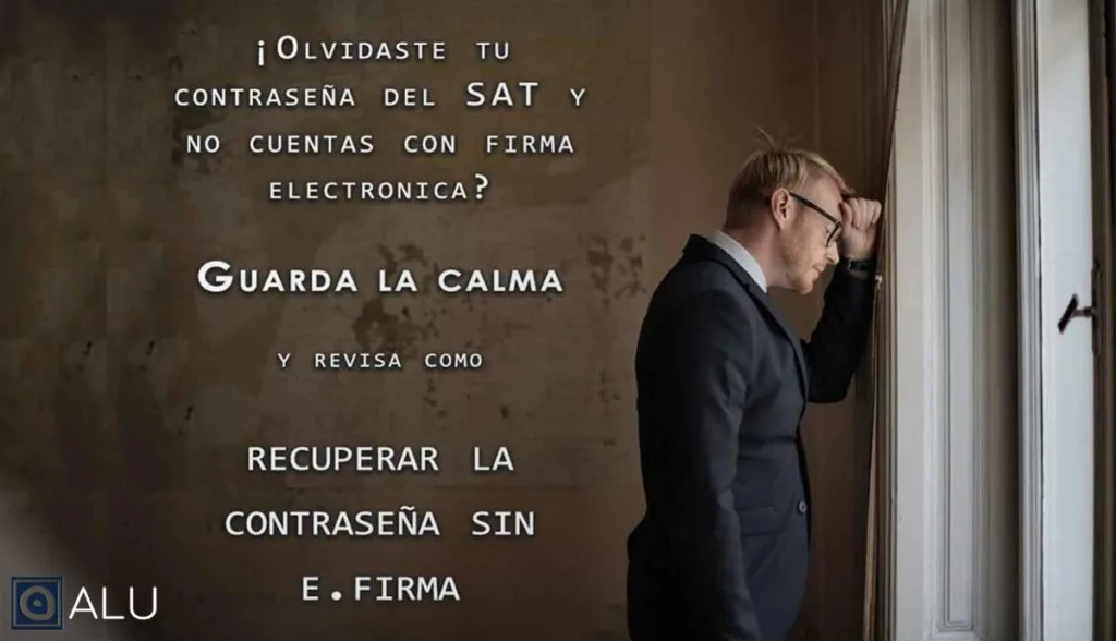 recuperar contraseña sin e.firma