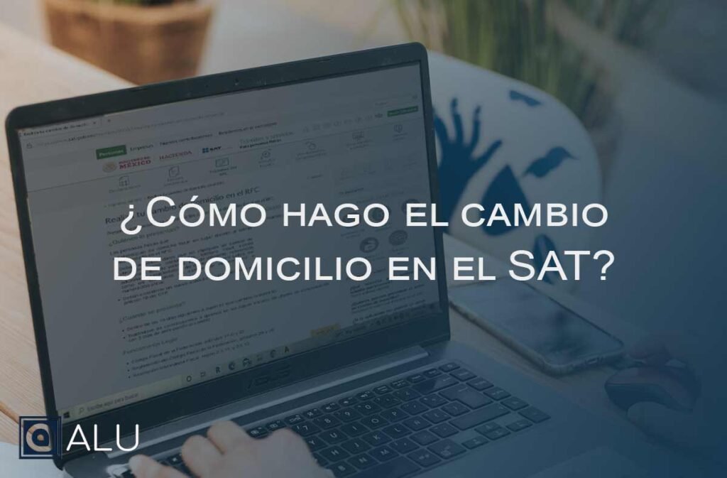 cambio de domicilio sat