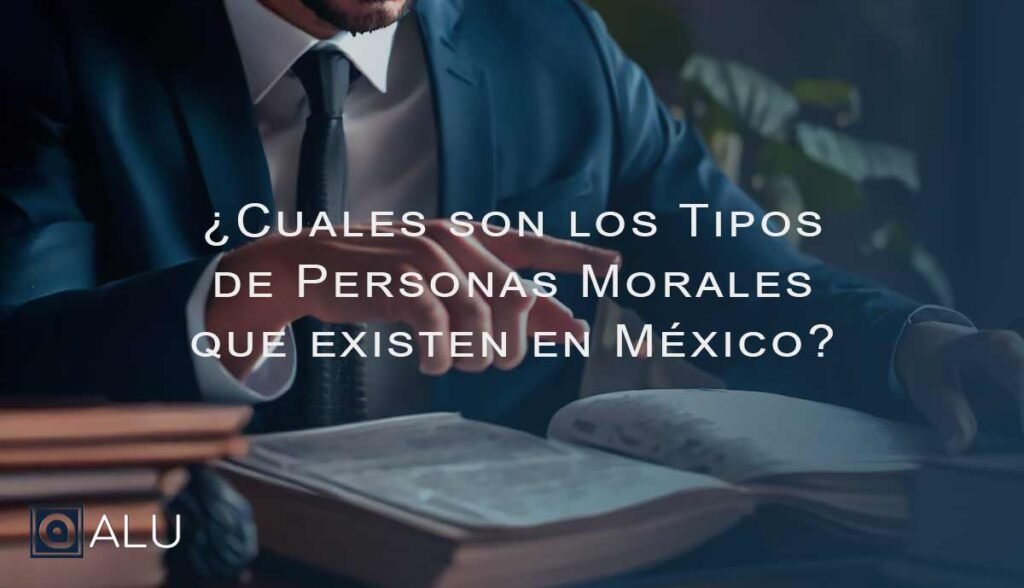 tipos de personas morales en mexico
