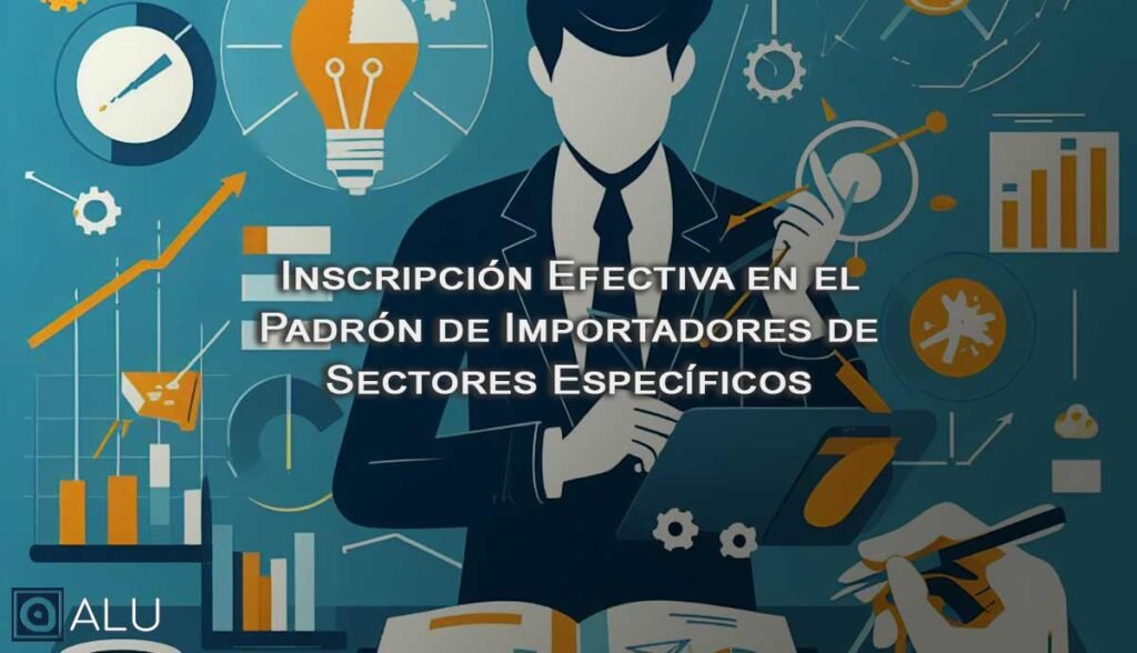 inscripcion padron de importadores sectores especificos