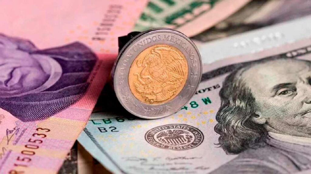 peso mexicano toca máximos en cuatro meses