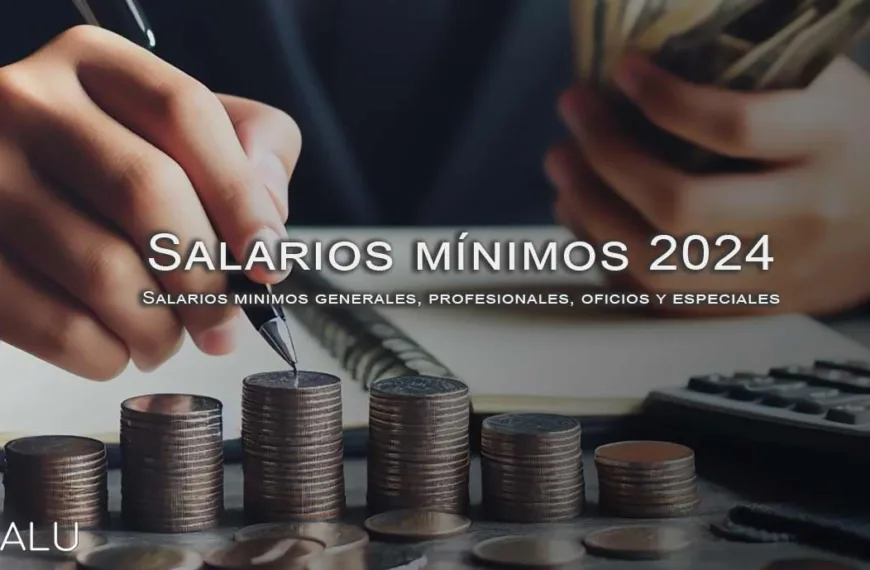 salarios minimos en mexico 2024