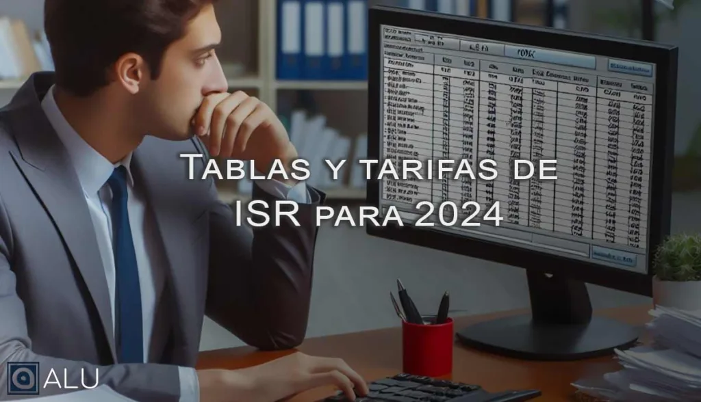 tablas isr 2024